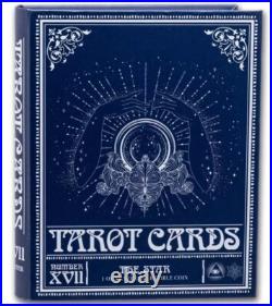 2024 Niue TAROT Card XVII THE STAR 1 oz. 999 Silver Colorized Proof Coin