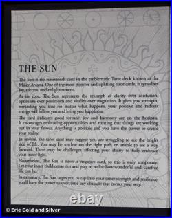 2024 Niue Tarot Card The Sun 1 oz Silver in OGP