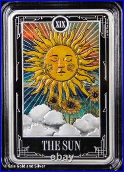 2024 Niue Tarot Card The Sun 1 oz Silver in OGP