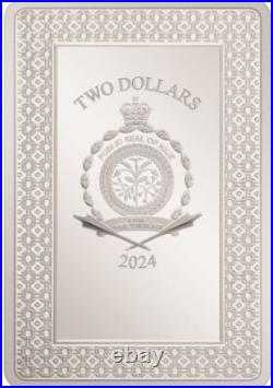 2024 Niue Tarot Card XVII The Star 1 oz Silver Colorized Proof Coin