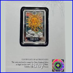 2024 Niue Tarot? The Sun? 1 oz. 999 Silver Coin? #1703/2000? NZ Mint
