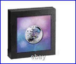 2024 Niue Tree of Luck Blue Moon 1oz Silver Proof Coin with Amethyst Insert 2024 Niue Tree of Luck Blue Moon 1oz Silver Proof Coin with Amethyst Insert