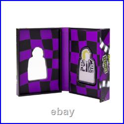 2024 Niue Warner Bros Beetlejuice 1 oz Silver Colorized Proof Coin Mintage 1000