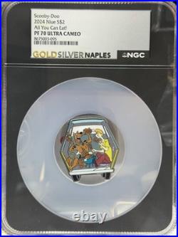 2024 Scooby-DOO All you can eat Niue $2 PF70UC NGC
