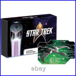 2024 Star Trek Vehicles Klingon Bird of Prey 1 oz Silver Coin by Agoro Mintag 2024 Star Trek Vehicles Klingon Bird of Prey 1 oz Silver Coin by Agoro Mintag