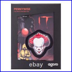 2024 Warner Bros IT Pennywise 2 oz Silver Coin By Agoro Mintage of 1000