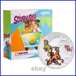 2024 Warner Bros Scooby Doo Ruh Roh 1 oz Silver Coin By Agoro Mintage of 1000 2024 Warner Bros Scooby Doo Ruh Roh 1 oz Silver Coin By Agoro Mintage of 1000