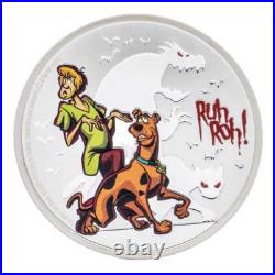 2024 Warner Bros Scooby Doo Ruh Roh 1 oz Silver Coin By Agoro Mintage of 1000 2024 Warner Bros Scooby Doo Ruh Roh 1 oz Silver Coin By Agoro Mintage of 1000