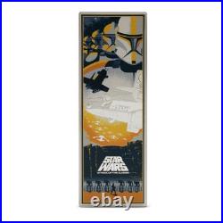 2025 3 oz Proof Colorized Niue Silver Star Wars Movie Attack of the Clones 2025 3 oz Proof Colorized Niue Silver Star Wars Movie Attack of the Clones