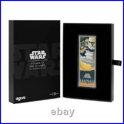 2025 3 oz Proof Colorized Niue Silver Star Wars Movie Attack of the Clones 2025 3 oz Proof Colorized Niue Silver Star Wars Movie Attack of the Clones