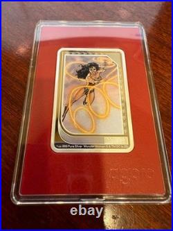 2025 Agoro NIUE $2 DC Comics Trading Coins Wonder Woman Ruby Mintage #38/100 2025 Agoro NIUE $2 DC Comics Trading Coins Wonder Woman Ruby Mintage #38/100