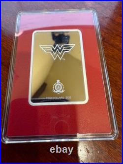 2025 Agoro NIUE $2 DC Comics Trading Coins Wonder Woman Ruby Mintage #38/100 2025 Agoro NIUE $2 DC Comics Trading Coins Wonder Woman Ruby Mintage #38/100
