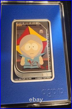 2025 Agoro NIUE South Park Trading Coins Kyle Human Kite Sapphire #08/30 Silver 2025 Agoro NIUE South Park Trading Coins Kyle Human Kite Sapphire #08/30 Silver