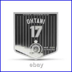 2025 Agoro Niue 3 oz Silver Proof Coin Shohei Ohtani MIntage of 200 2025 Agoro Niue 3 oz Silver Proof Coin Shohei Ohtani MIntage of 200