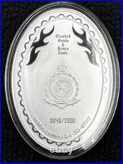 2025 Agoro Niue Disney Villains Hades 1 oz Silver Colorized Proof Coin 48/2000