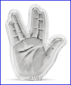 2025 Agoro Niue Star Trek Live Long & Prosper The Vulcan Salute 1 oz Silver Coin
