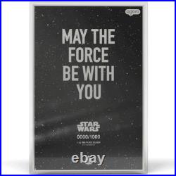 2025 Agoro Niue Star Wars Original Trilogy A New Hope 1 oz Silver Colorized Foil