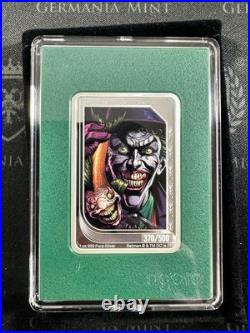 2025 Agoro The Art of DC Comics Trading Coins 1 oz Silver Proof Coin Joker #370 2025 Agoro The Art of DC Comics Trading Coins 1 oz Silver Proof Coin Joker #370