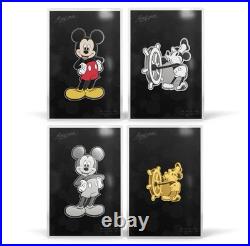 2025 Disney (SEALED) Mickey Mouse-Blind Box-1/2 oz Silver with Gold Chase-Niue