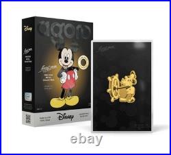 2025 Disney (SEALED) Mickey Mouse-Blind Box-1/2 oz Silver with Gold Chase-Niue