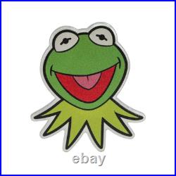 2025 Disney The Muppets 70th Anniv. Kermit the Frog 1 oz Silver Coin By Agoro