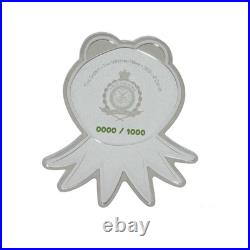 2025 Disney The Muppets 70th Anniv. Kermit the Frog 1 oz Silver Coin By Agoro