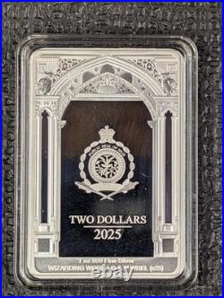 2025 Harry Potter Magical Creatres Dementor 1 oz Silver Coin By Agoro #767/2000