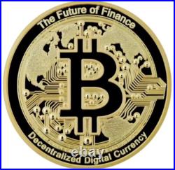 2025 NIUE BITCOIN $2 1 OZ. 999 PURE SILVER GOLD GILDED COIN WithBOX AND COA-1