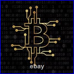 2025 NIUE BITCOIN $2 1 OZ. 999 PURE SILVER GOLD GILDED COIN WithBOX AND COA-1