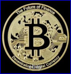 2025 NIUE BITCOIN $2 1 OZ. 999 PURE SILVER GOLD GILDED COIN WithBOX AND COA-1