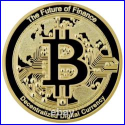 2025 NIUE BITCOIN $2 1 OZ. 999 PURE SILVER GOLD GILDED COIN WithBOX AND COA-1