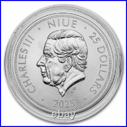 2025 Niue 10 oz Silver Czech Lion BU 2025 Niue 10 oz Silver Czech Lion BU