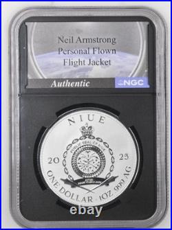 2025 Niue $1 Apollo 11 Landing 1 oz. 999 Silver NGCX Reverse PF10 First Release