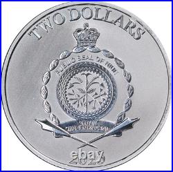 2025 Niue 1 Ounce Silver $2 Disney Mickey & Friends BU STOCK