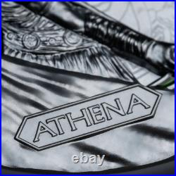 2025 Niue 1 oz Silver Black Proof Athena with Resin Fill Mintage of 500 2025 Niue 1 oz Silver Black Proof Athena with Resin Fill Mintage of 500