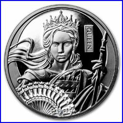 2025 Niue 1 oz Silver Chess Queen Black Proof (with Box & COA)