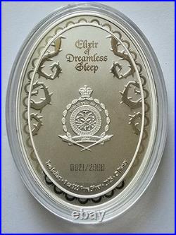2025 Niue 1 oz Silver Colorized Proof Coin Disney Villains Maleficent 21/2000