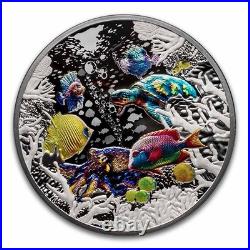 2025 Niue 1 oz Silver Coral Reef Proof (with Box & COA)
