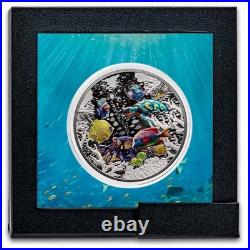 2025 Niue 1 oz Silver Coral Reef Proof (with Box & COA)