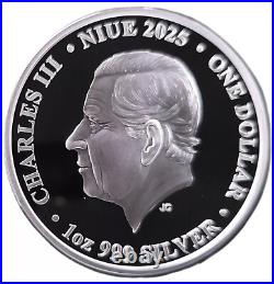 2025 Niue 1 oz Silver Year of the Snake Proof Coin UHR 2025 Niue 1 oz Silver Year of the Snake Proof Coin UHR