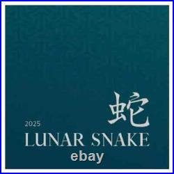 2025 Niue 1 oz Silver Year of the Snake Proof Coin UHR 2025 Niue 1 oz Silver Year of the Snake Proof Coin UHR