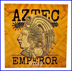 2025 Niue 1 oz Silver with Selective Gold Gild Aztec Emperor CUAUHTÉMOC