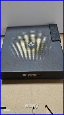 2025 Niue 1oz Golden Table Clock Colorized and Gilded. 999 Silver Coin New