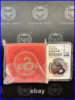 2025 Niue 1oz Proof Silver Colorized Year of the Snake NGC PF70 UC 1ST RELEASE