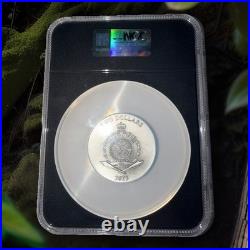 2025 Niue $2 Dark Beauties Esca 0.999 Silver NGC MS69 Antiqued -Only 250 Minted