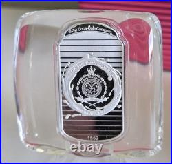 2025 Niue 2 Dollar Cherry Coke Bank with 1 oz Swiss made Pamp. 999 Silver Bar