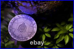 2025 Niue 2 oz Silver Antiqued Solar Punk with UV effects Mintage of only 400
