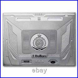 2025 Niue 2 oz Silver Back to the Pixel Paint (with Box and COA)