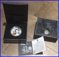 2025 Niue 2 oz Silver Geisha (Gilded & Colorized) with Box & COA 2025 Niue 2 oz Silver Geisha (Gilded & Colorized) with Box & COA