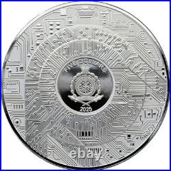 2025 Niue 3 oz Silver Proof Coin Neurolink Mintage of 499